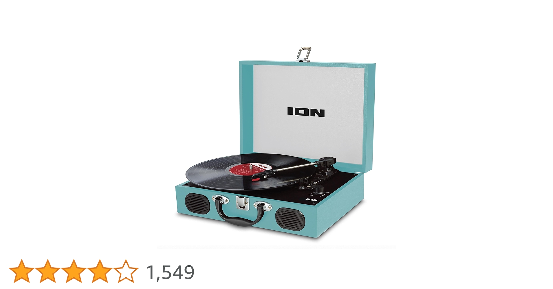 Amazon.co.jp: ION Audio ポータブルレコードプレーヤー スーツケース